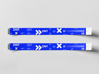 DNT Branding Part 16 branding design logo typography vi wristband