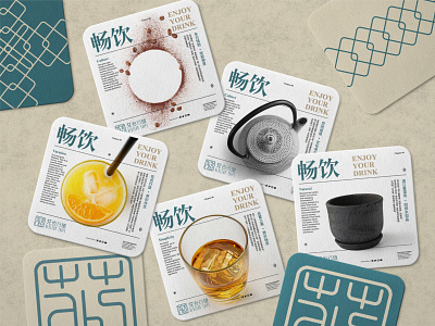 Blossom Trips Hotel Branding Pt 22 branding chinese coaster design grid layout hotel hotel branding logo poster typography vi