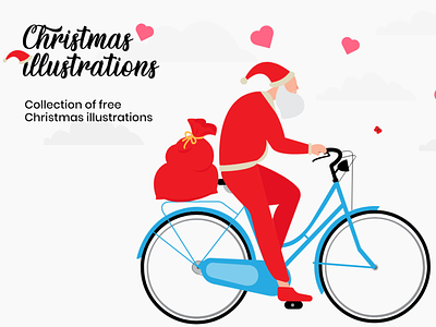 Christmas Illustration Pack animation blog design blogging branding design free download graphic design illustration logo ui ux web website