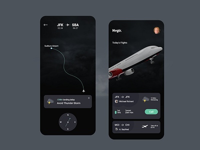 Pilot Navigation creative design design ui uidesign ux