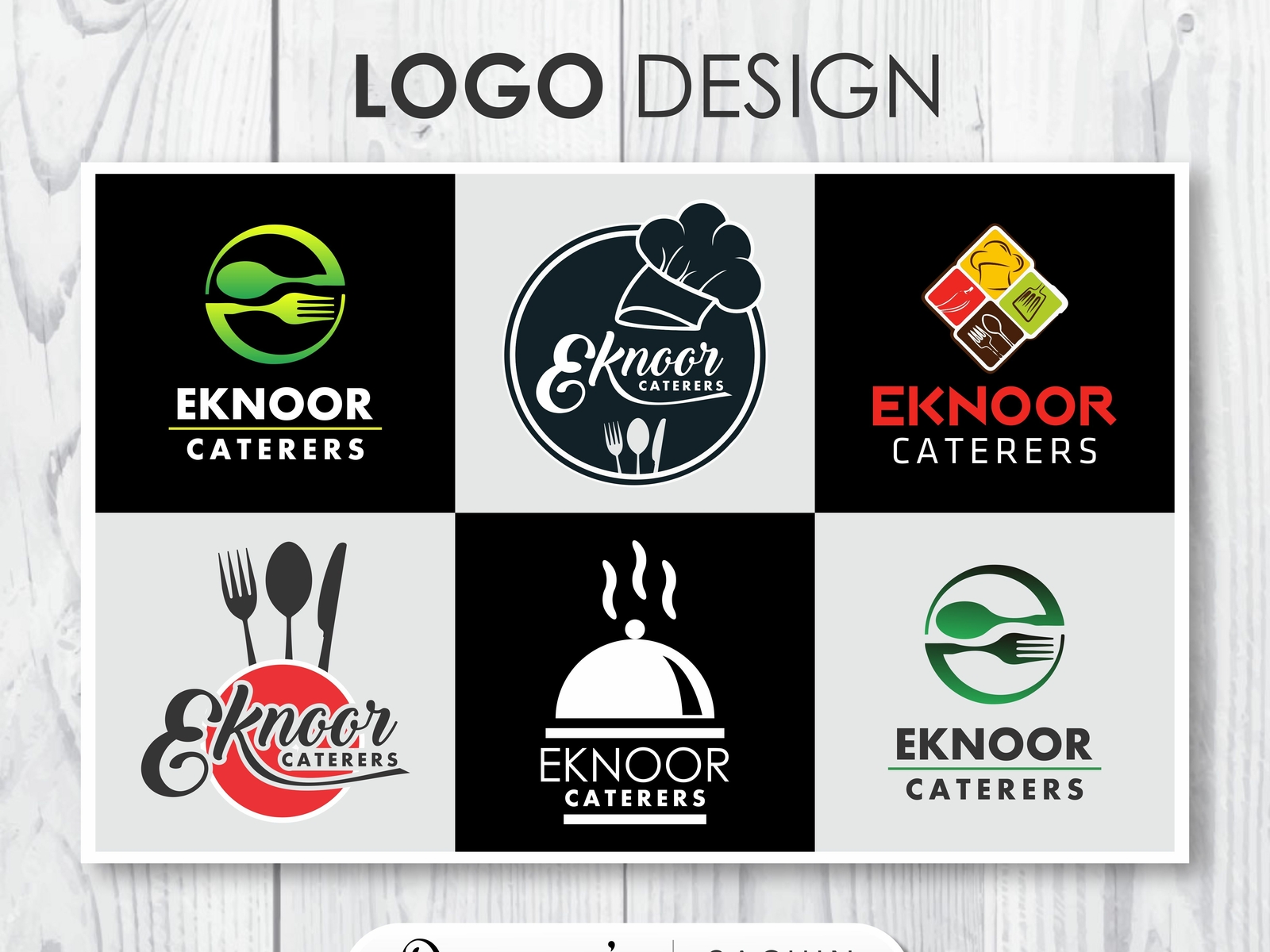 Catering Logo Design by Sachin ‫Vaish on Dribbble