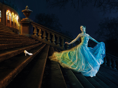 Cinderella campaign fotografie fotomontáž photo photomontage photoshop post produkce retušovat