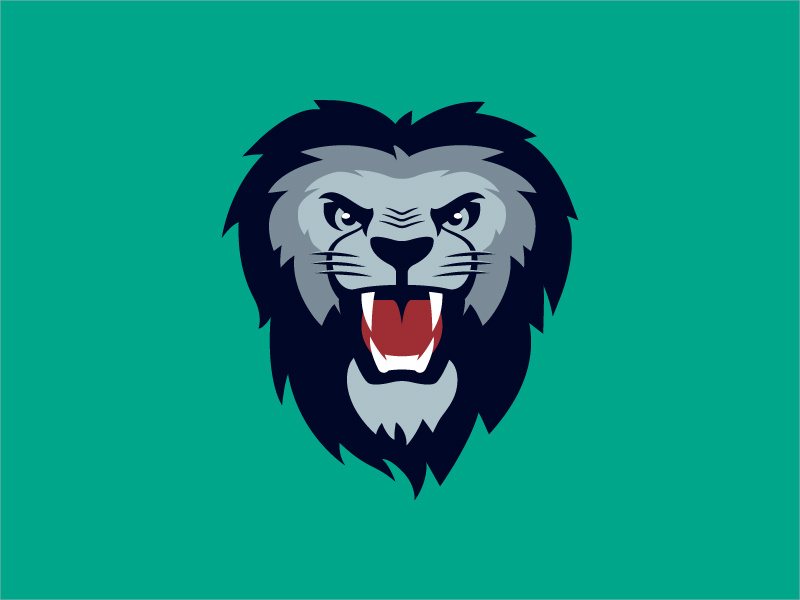 Lion Concept soccer football basketball illustration rejected concept sports lion