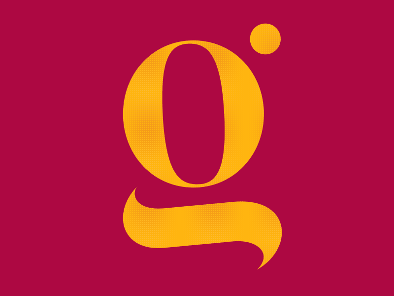 g font g gif glyph letter lettering logo mark serif stencil symbol type