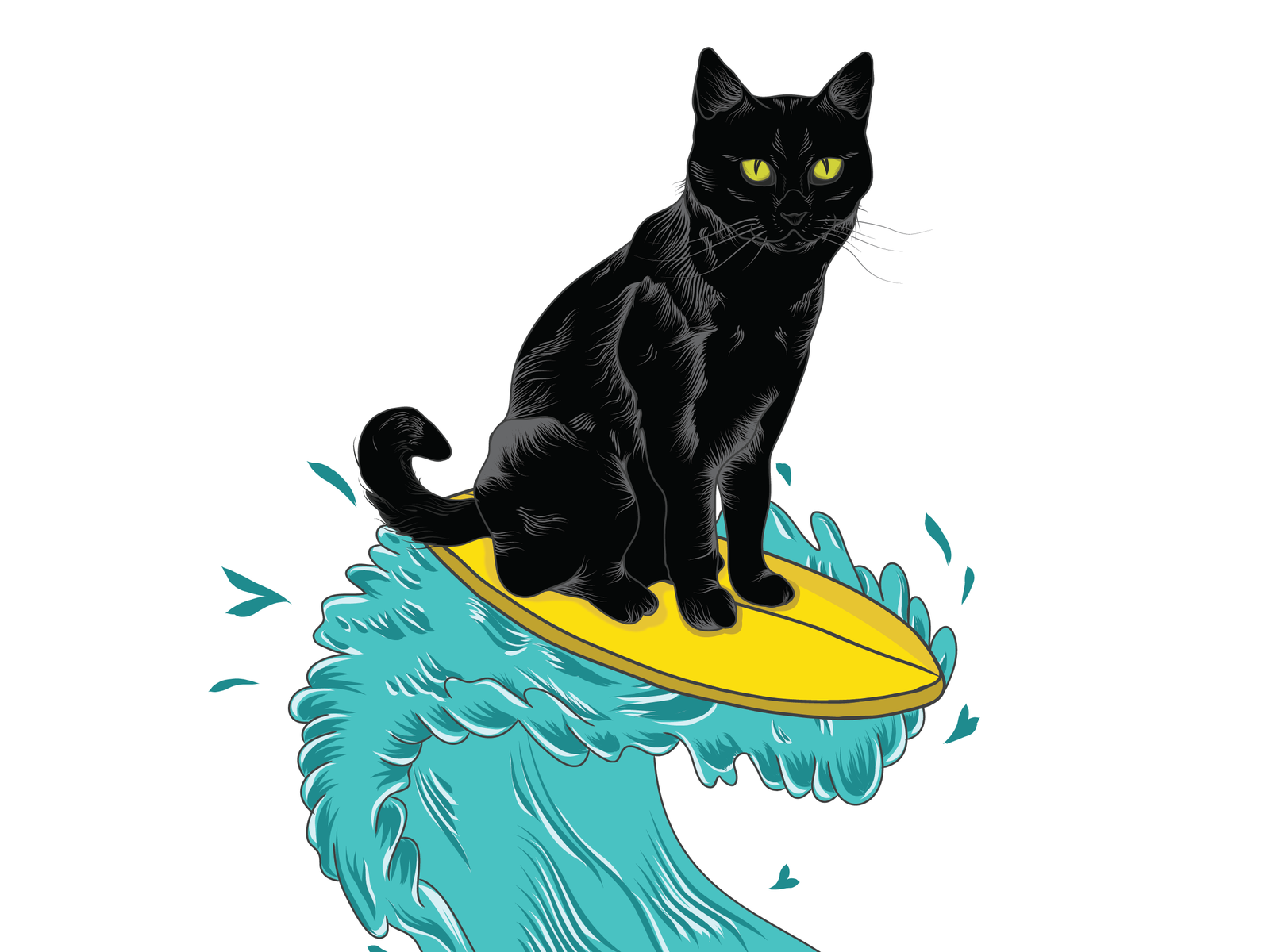 Who Need Surfcat ? by Yudha Cikal on Dribbble