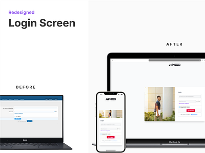 Redesigned Login Screen community desktop login mobile redesign uix xenforo