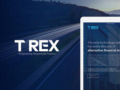 Web design & development for T-REX Group.