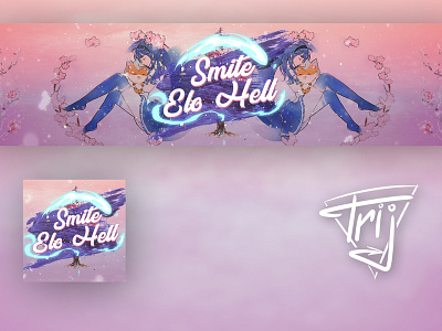 Smite Elo Hell avatar banner banner design branding cover cover design design illustration logo vector сover