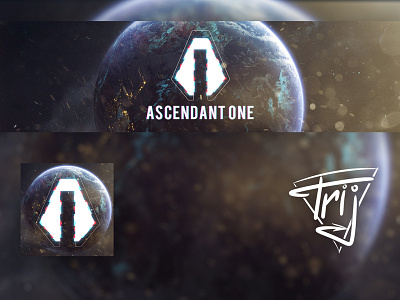 Ascendant One avatar avatar icons banner banner design branding cover cover design design illustration logo