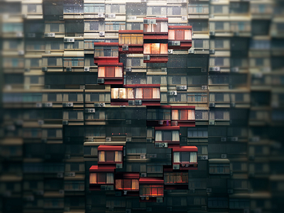 36 Days of Type - S abstract art after effect building c4d typography