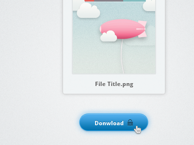 File Download app button downloads file sharing ui