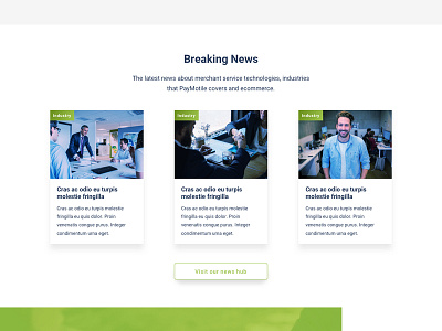 News blog clean green material design newsapp ui ui ux webdesign website white