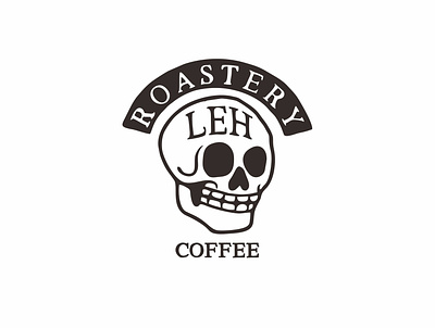 LEH ROASTERY design logo