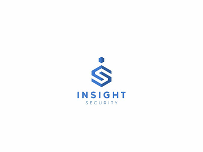 Insight Security Logo app design vector