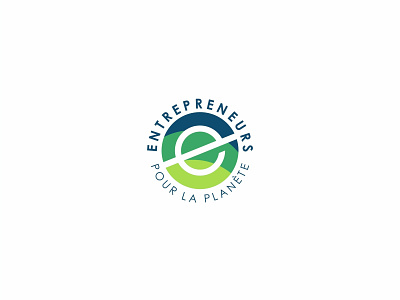 Entrepreneurs Pour La Planete design logo vector