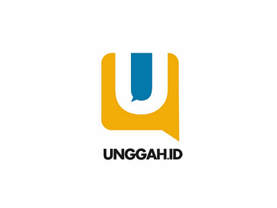 Design logo unggah.id unggah branding media