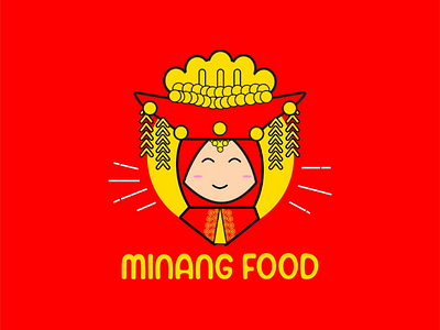 Designer Logos minang food desain minagfood fodd