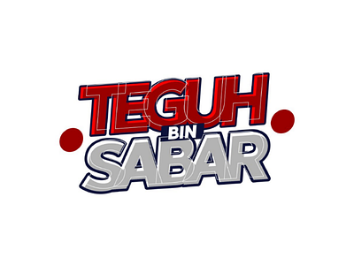 Branding name teguh bin sabar branding logo teguh design