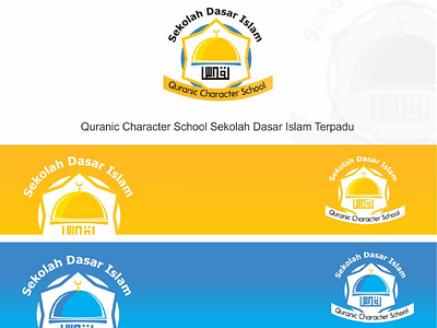 Quranic School design logos school art