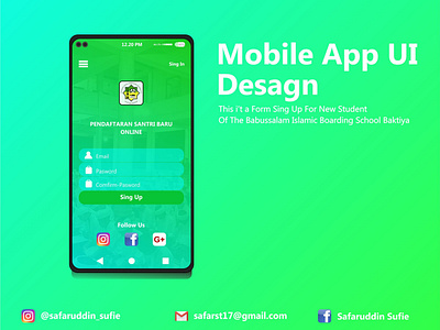 Mobile Apps UI Desagn