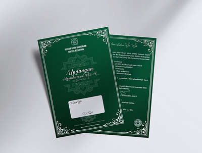 Invitation Template graphic design invitation mokup