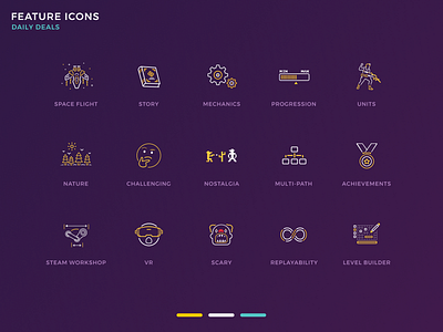 Game Feature Icons