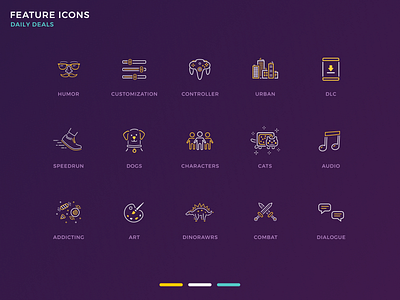 Game Feature Icons 2