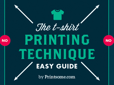 Tee printing infographic infographic printing screen printing t shirt technique