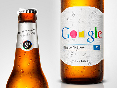 Google Beer beer google packaging