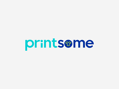 Printsome's logo redesign identity logo printsome