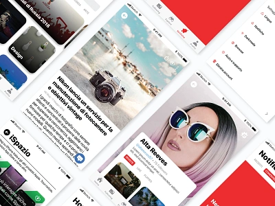 Flipboard redesign app app animation app concept design prototyping ui ux