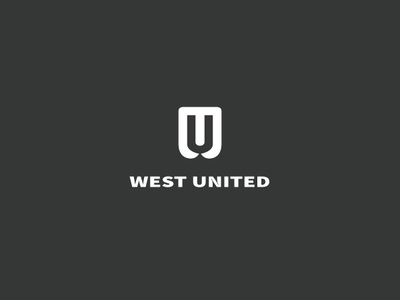 West United logo branding design icon logo typography vector