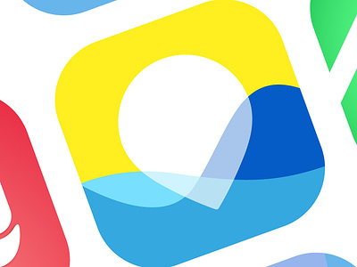 iOS App Icons app branding design flat icon logo vector web