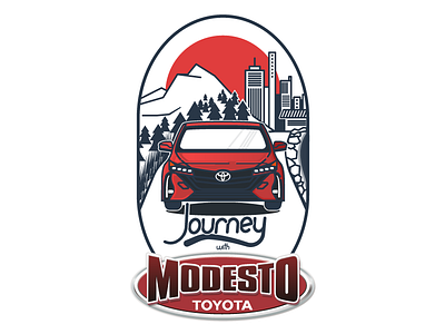 Modesto Toyota Promotion car car promo car promotion minimal modesto promotion red toyota