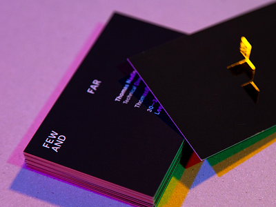 Business Cards black branding business card color design gloss glossy light logo print stationery