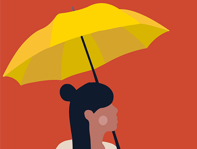Rainy Day design flat icon illustration illustrator logo minimal vector
