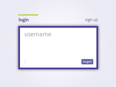 Login dialogue box form interface login password sign in sign up signin signup ui uiux username