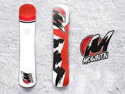 Snowboard & Brand Concept for MOWNTN