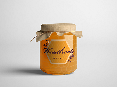 Honeypot 🍯 Concept brand branding honey honeypot jar jar design label design logo logo design packaging packaging design product product design