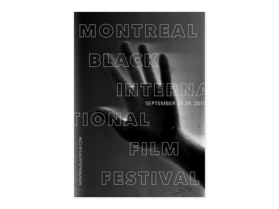 Montreal International Black Film Poster