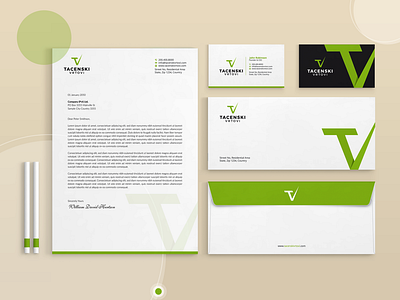 Stationery Package Design | Tacenski Vrtovi