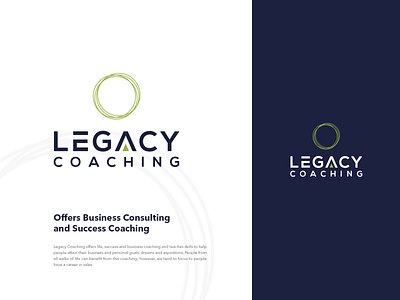 Legacy Coaching Logo abstract branding design logo logo design