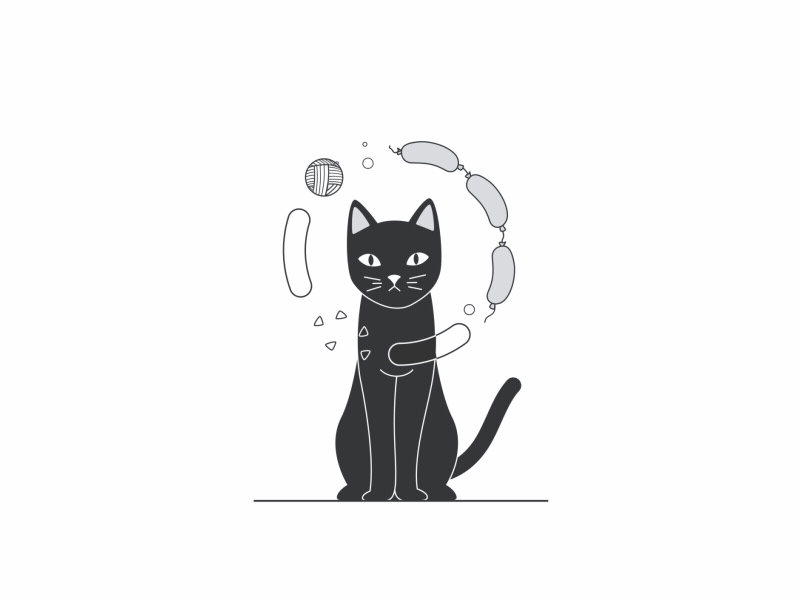 Bad cat on Behance