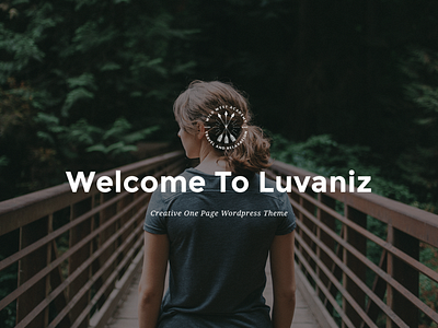 Luvaniz - Creative One Page WordPress Theme