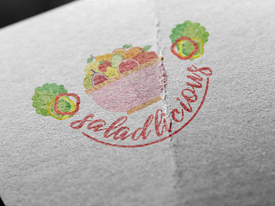 Saladilicous branding business delicious design elegant fresh design fruits good health healthy illustration logo modern new age people salad vector vegan vegetables