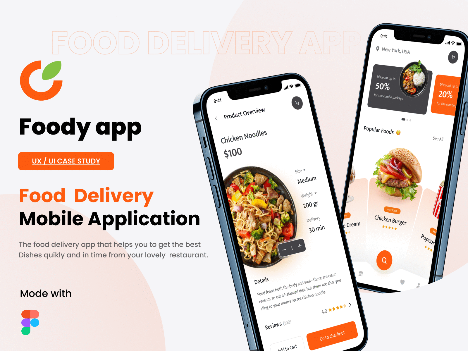 Foody App - Food Delivery App 🍔