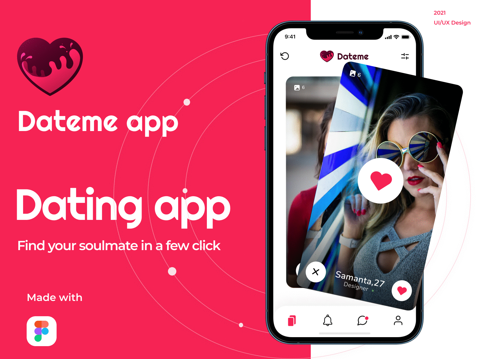 Dating app design app app ui chatting clean dating dating app design innovation interface matching minimal minimalist mobile mobile app mobile design mobile ui tinder ui uidesign uiux