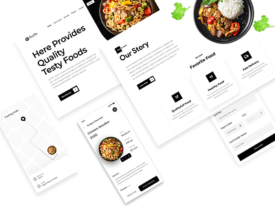 Food Delivery Landing Page 🍕