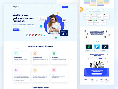 Influencer Website app landing page headerexplorati illustration influencer influencer landingpage influencer marketing influencer ui influencer website influencerwebdesign landingpage design saas social media landingpage social media platform socialmedia ui uidesign uiux ux website websiteheader