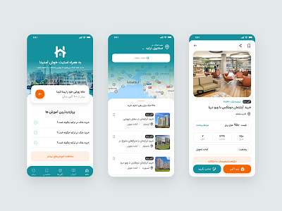 Hamrah State - buy, sell and rent house app application buyhome creative design home rent rent home ui ui ux design